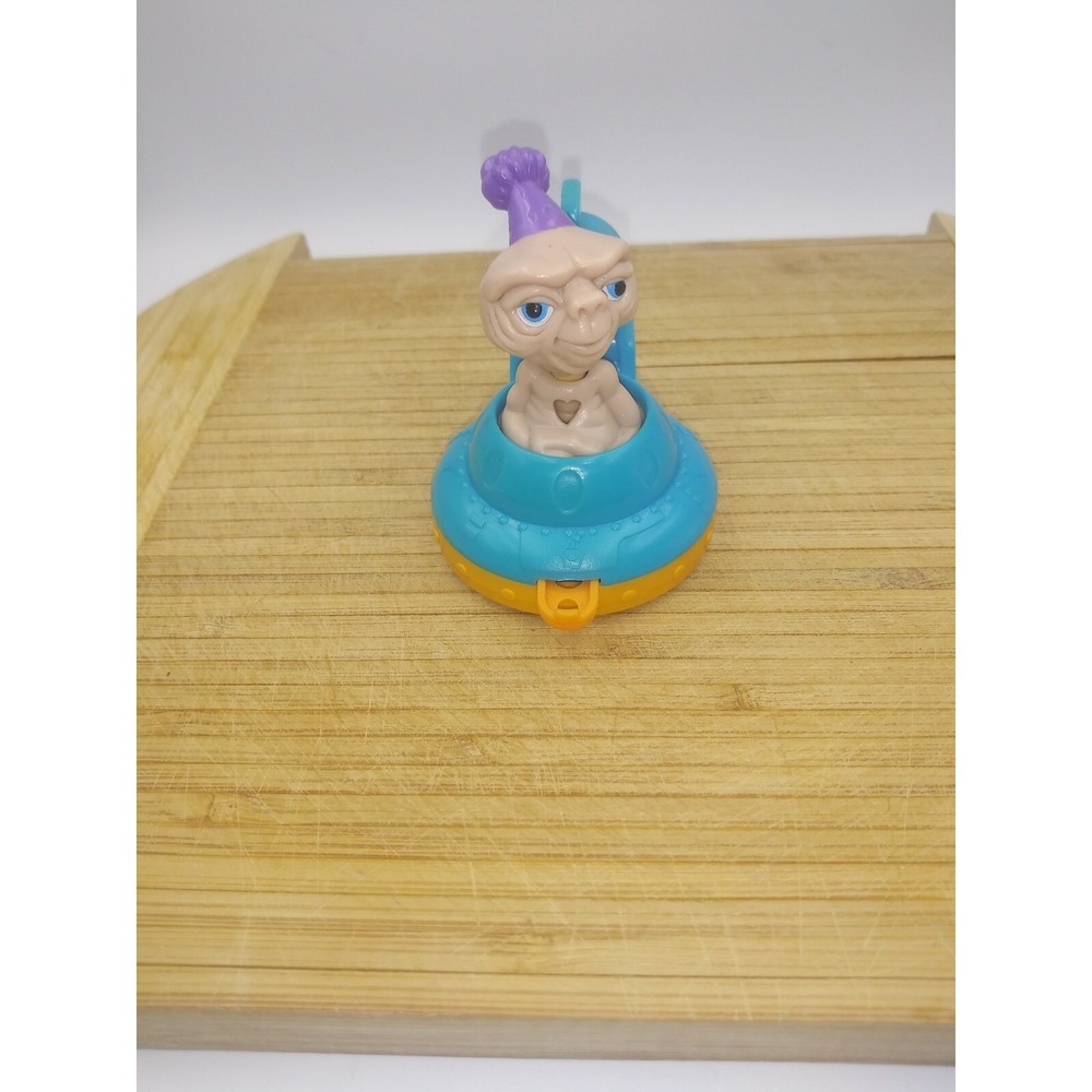 Vintage ET Extra Terrestrial Spaceship Alien 1994 Rolling‎ Spinning Action Toy